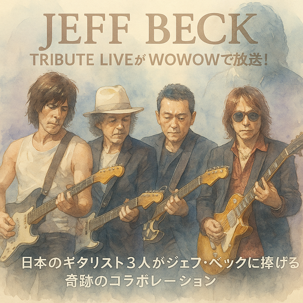 A Tribute to Jeff Beck by Char with HOTEI and Tak Matsumoto