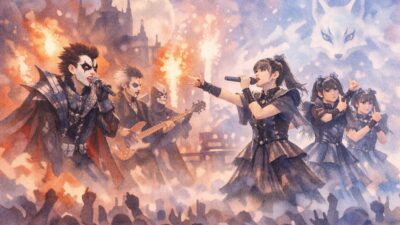 聖飢魔Ⅱ VS BABYMETAL 「悪魔が来たりてベビメタる」2DAY公演を2026年2月12日に一挙放送！