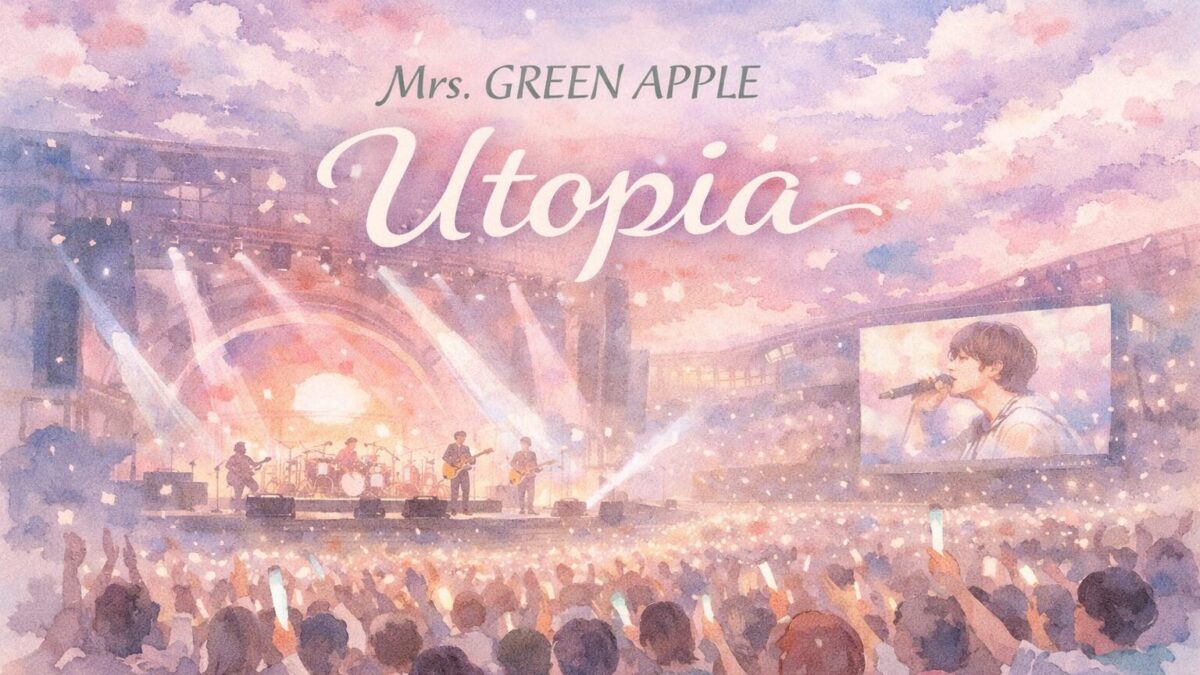 Mrs. GREEN APPLEの フェーズ2開幕ライブ“Utopia”を2026年2月13日に放送！