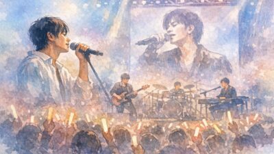 尾崎裕哉さんが父・豊さんの楽曲を想い唄う──「OZAKI PLAYS OZAKI 2.」ライブを放送