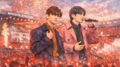 生中継！東方神起 20th Anniversary LIVE IN NISSAN STADIUM ～RED OCEAN～を4/26（日）午後4:55に放送！